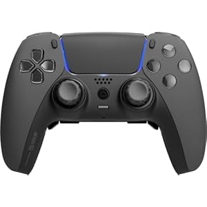 SCUF(スカフ) リフレックス REFLEX FPS スティール グレイ PS5 USB C コントローラー 日本語説明書付き [並行輸入品]