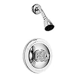 LASCO-Simpatico 07-0602 Shower Valve with Single Lucite Handle, Chrome Finish [並行輸入品]
