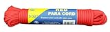 T.W. Evans Cordage 79-510 Para Cord 50 ft. in Red