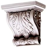 キーストーンモールディング 室内 外装 装飾　[幅19.2×高19cm] TC-1257