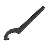 uxcell 引掛スパナ レンチ カーボン 鉄製　ブラック　28-32mm直径