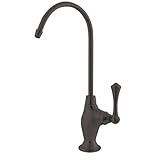 Kingston Brass Gourmetier KS3195BL Vintage Single Handle Water Filtration Faucet, Oil Rubbed Bronze 