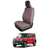 VKINGER ジムニーノマド JC74 5ドア パーツ 専用 シートカバー レザー 運転席 助手席 後部座席 全席セット 内装 カスタム パーツ アクセサリー jimny NOMADE (コーヒー色)