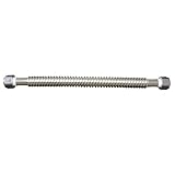 Stainless Steel Water Heater Connector-3/4FIP 18" WTR CONNECTOR (並行輸入品)