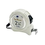 WIZ'A アークランドサカモト ロック付メジャー コンベックス ホワイト JIS付 16mm幅×長さ2m 478138639