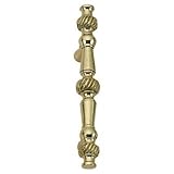 Brass Accents Inc C06-P4590-613 Rope Door Pull & Plates - 6 in. C-C - Oil Rubbed Bronze