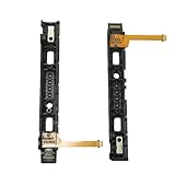 SWITCH スライドレール Joy-con用 コンソール交換部品 スライドレール Switch用 NS NS Joy-Con専用修理部品 フレックスケーブル付き左/右レールスライダー交換部品 2個セット SWITCH コントローラー