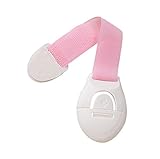 greatfun 8pcs Newestデザインベビー粘着安全ロックのキャビネットドア引き出し冷蔵庫ウィンドウ one size ピンク