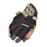 Mechanics Gloves, XL, Black/Brown, PR by Mechanix Wear