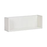 arne 壁掛け棚 ウォールラック 壁面収納 シェルフ 薄型 Mサイズ WallBoxSeven Ftype単品M ホワイトウッド