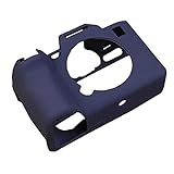 ソニー用 α7 IV/ILCE-7M4 / α7M4用 ケース 保護ケース SONY用 A7 IV/ILCE-7M4 / A7M4用 保護カバー SOOYEEH シリコン製 軽量 耐衝撃 ソフト 旅行 アウトドア撮影 男女兼用 (ブルー)