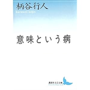 意味という病 (講談社文芸文庫)の表紙