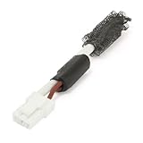 uxcell 暖房要素　ホットエアガン発熱体　2ケーブル　ブラックホワイト　AC 220V 550W　便利