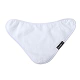 Mum 2 Mum バンダナビブ (ホワイト) (名入れ刺繍あり)