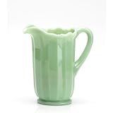 Mosser Glass Panel Pitcher in Jadeite - 40 Ounce by Mosser Glass