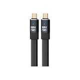 日本の中小企業 USB 3.2 フル機能 USB-C ケーブル 100W PD超高速充電 20Gbpsデータ転送 8K/60Hz映像出力 ブルーLED搭載 20cm/50cm/80cm fpc20g (オスｰオス, 0.8m)