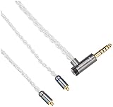 Pentaconn イヤホンリケーブル Lilium 4.4mm-MMCX 純銀 8芯 リリウム 日本ディックス PRS02-44-mm
