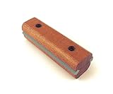 Jointer / Planer Blade Sharpener Aluminum Oxide Knife Hone 180 and 400 grit in Wood Holder with Reve