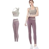 [Olabela] スポーツブラ レディース 揺れない ブラジャー スポーツブラジャー しっかりサポート ヨガブラ トレーニング レディース 伸張 完璧な形状 快適な動き 上下セット