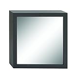 decmode 33 x 33で。壁ミラー 27W x 27H in. ブラック 67524