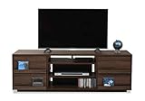 JKプラン テレビ台 150cm 55インチ 左右の収納が選べる3色のハイタイプテレビ台 ブラウン 茶色 TSFTVHIGHSETDDBR