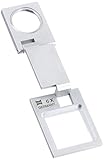 ESCHENBACH 検査用ルーペ メタルリネンテスター 倍率6倍 1258
