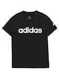 [アディダス] 半袖 Tシャツ エッセンシャルズ ロゴ 半袖Tシャツ レディース ブラック/ホワイト(GL0769) J/M