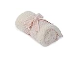 【メッセージカード付】 ベアフットドリームス ブランケット Barefoot Dreams CozyChic Striped Receiving Blanket コージーシック ストライプ レシービン
