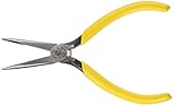 (15cm) - Klein Tools D301-6C Standard Long-Nose Pliers with Spring, 15cm
