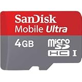 SanDisk Mobile Ultra microSDHC UHS-I カード 4GB SDSDQY-004G-J35A