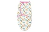 Summer Infant サマーインファント SwaddleMe スワドルミー おくるみ コットン S/Mサイズ L サイズ (サイズ：S/M、カラー：Pink Jungle Girl） [並行輸入