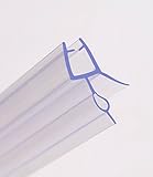 Bath Shower Screen Door Seal For 4-6 mm Glass Up To 14 mm Gap