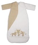 PurFlo Embroidered SleepSac 1.0 Tog (Lion Natural, 18 Mths +) Baby Sleeping Bag by PurFlo