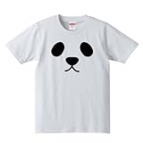 パンダ　シャンシャン　Tshirts　Tシャツ (白(WHITE), 150)