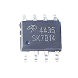 Poilee 20個 SMD MOSFETトランジスタ AO4435 30V 10.5A SOP-8 電源 pチャンネル MOSFET IC