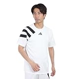 [アディダス] サッカー 半袖 Tシャツ フォルトーレ 23 ジャージー MKP02 メンズ ホワイト/ブラック(IK5745) M