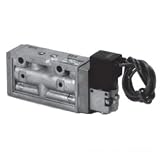 CKD セレックスバルブ4Fシリーズ 幅×奥行×高さ:182.5×33×95mm （4F310-10-AC200V）