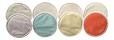 Q.T. Bamboo 8 Soft Reusable Leak Proof Absorbent Bamboo Nursing Breast Pads by Q.T. Bamboo