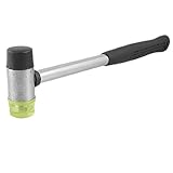 DealMuxはブラックラバーマレットハンマーツール10をハンドル打撃形成します