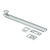Deltana 6SBCS26 Hd Concealed Screw Solid Brass 6-Inch Surface Bolt [並行輸入品]