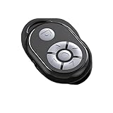 [COVANK]マルチメディアリモコン Bluetooth リモコンシャッター 無線 スマホ 自撮り棒 カメラシャッターリモコンコントロール 軽量ABS素材 簡単操作 動画撮影 便利 若者向け