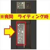 TOEX LIXIL　ウィルモダン　デザインパネル　ガラスパネル（高透過クリア）＋インサイドマーキング　【リクシル】　【機能門柱　機能ポール】