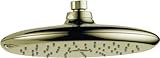 Delta RP52382PB Universal Showering Components, Touch-Clean Raincan Showerhead, Polished Brass [並行輸入
