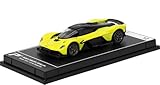 PosterCars 1:64スケール アストンマーティン ヴァルキリー ライム エッセンス ハイパーカー リーグコレクション No.12