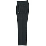 クロダルマ 作業ズボン カーゴパンツ ブラック 96