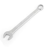 uxcell コンビネーションレンチ　片口スパナ　ワン12ポイントリングボックスエンド、ワンU字型オープンエンド　クロムバナジウム鋼