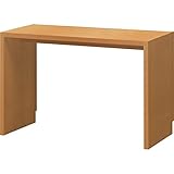 岩附(IWATSUKI) オーダーコンソール ラージ 幅110cm 奥行44.5cm 幅木よけ加工有り 日本製 シェルフィット shelfit ミディアムブラウン OC-70110DHMB