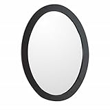 Bellaterraホーム9902-m-esオーバルフレーム入りmirror-manufactured wood-espresso