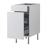 IKEA(イケア) FAKTUM ヘルリグ ホワイト 60 cm 49878932 ベースキャビネット/ 引き出し式収納/引き出し、ヘルリグ ホワイト