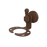 Allied Brass RW-26-ABZ Retro Wave Collection Tumbler/Toothbrush Holder, Antique Bronze [並行輸入品]